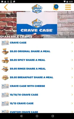 White Castle android App screenshot 0