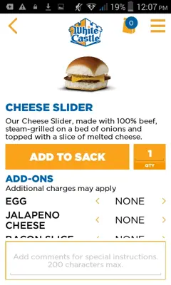 White Castle android App screenshot 6