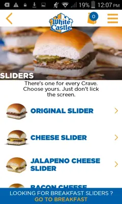 White Castle android App screenshot 7